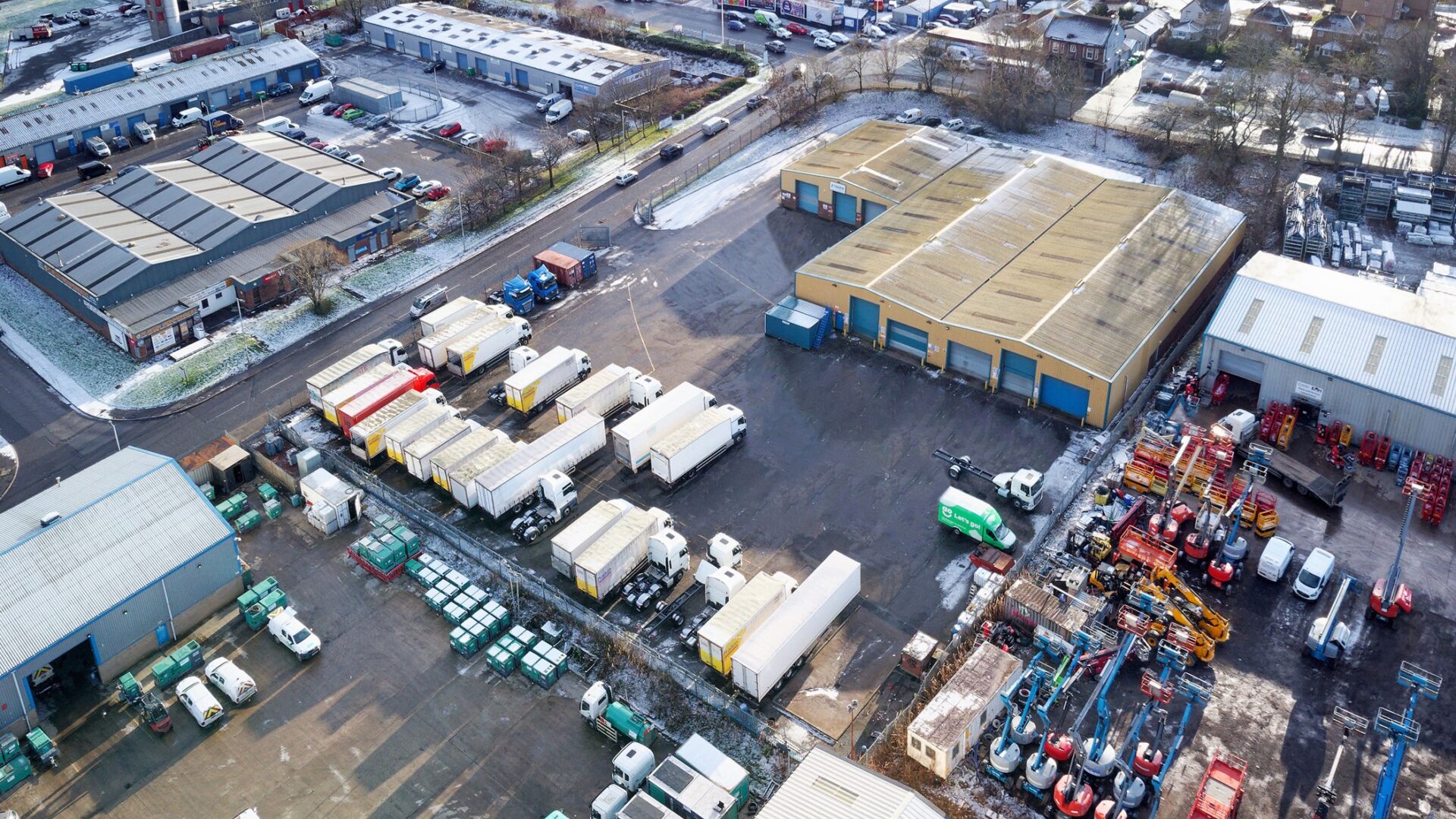 Shepherd brings to market rarely available and prominent workshop/ distribution facility in prime industrial location in Bellshill