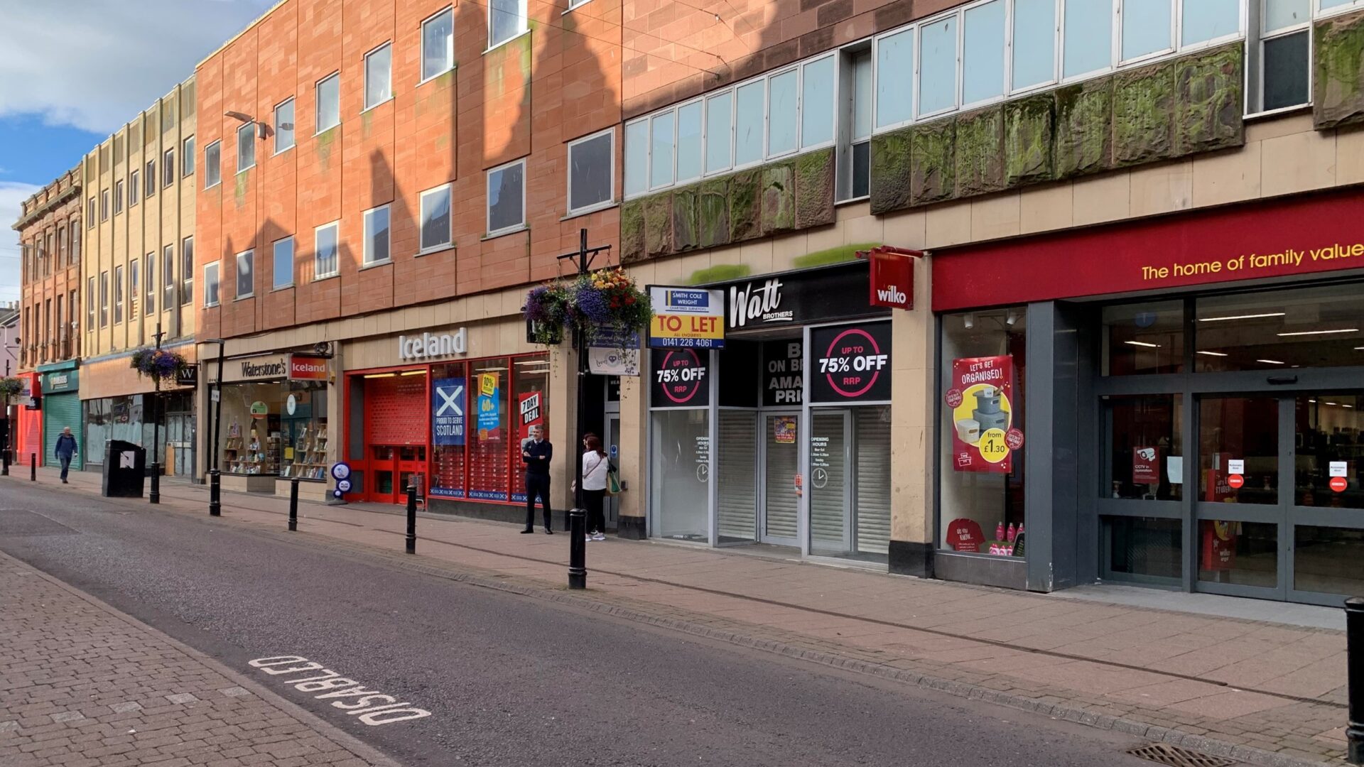 Shepherd markets extensive retail unit on Ayr High Street for lease