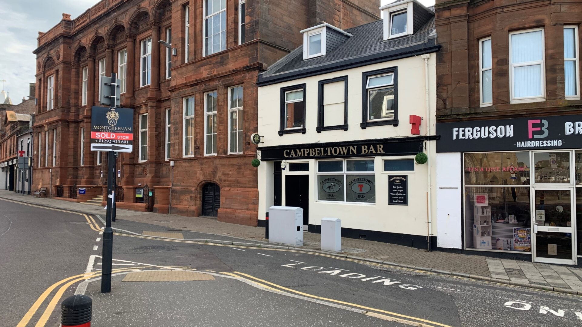 Shepherd markets public house with flat above in Ayr town centre