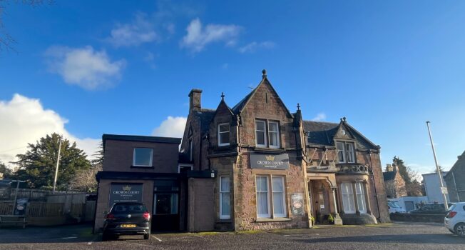 Shepherd brings to market Crown Court Hotel in Inverness for sale