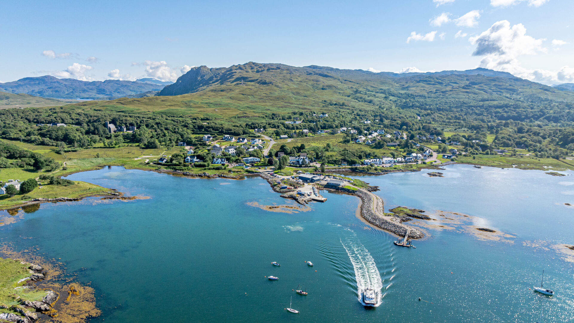 Joint agents Shepherd and Strutt & Parker instructed to market Arisaig Marina for sale