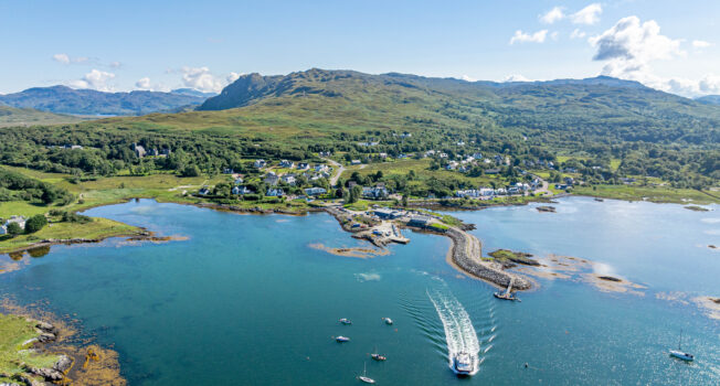 Joint agents Shepherd and Strutt & Parker instructed to market Arisaig Marina for sale