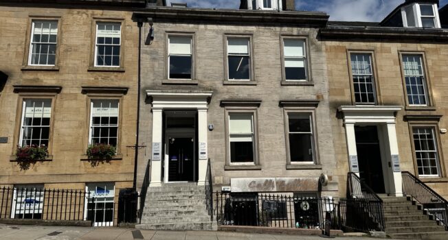 Shepherd brings to market prime townhouse office in Glasgow city centre for sale