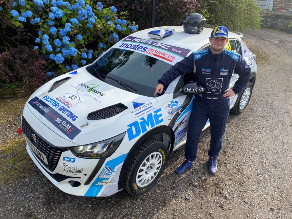 Shepherd Chartered Surveyors has sponsored Dumfries-based junior rally driver Robert Proudlock, one of the UK’s ‘rising stars’ of the sport.