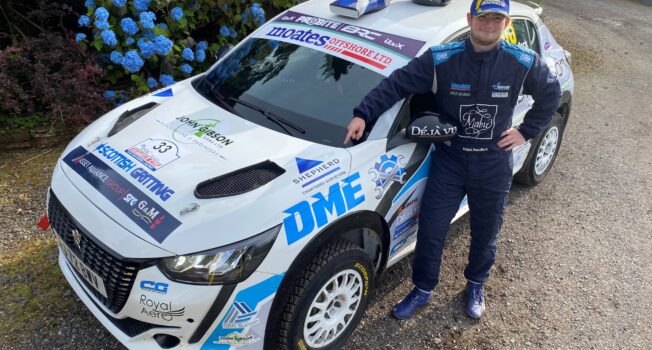 Shepherd sponsors Dumfries-based rising star rally driver