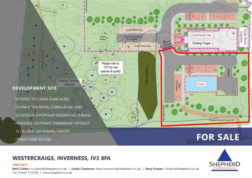 Development Site, Westercraigs, Inverness