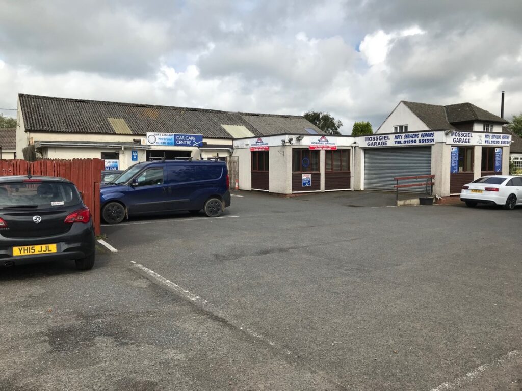 Mossgiel Garage, 42b, Kilmarnock Road, Mauchline, Ayrshire