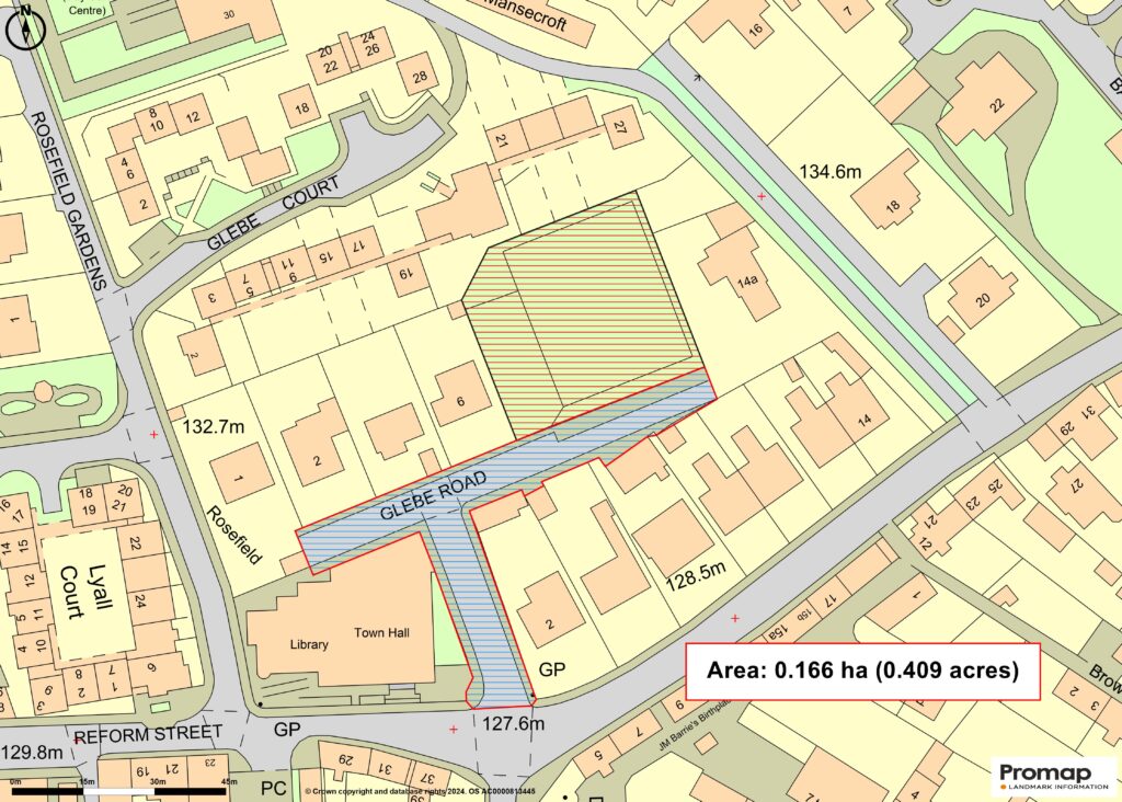 Former Tennis Courts, Glebe Road, Kirriemuir, Angus