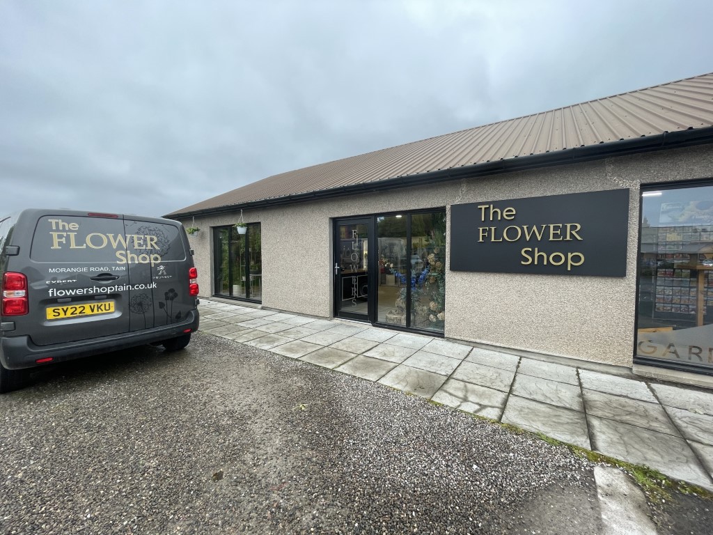 The Flower Shop, Morangie Road, Tain