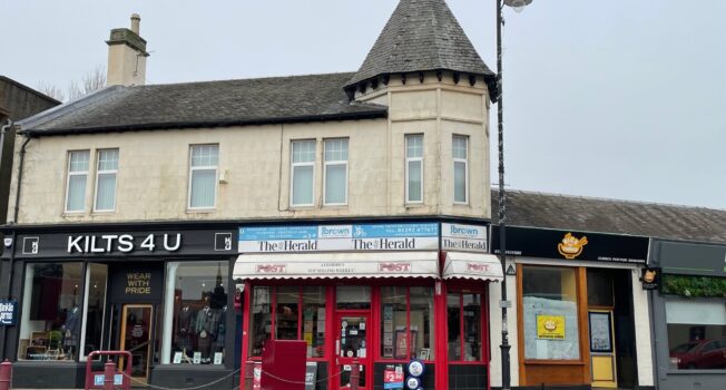 Shepherd brings newsagent in Prestwick to market for sale