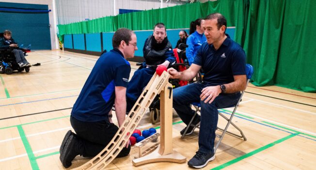 Shepherd attends Scottish Disability Sport Development Day